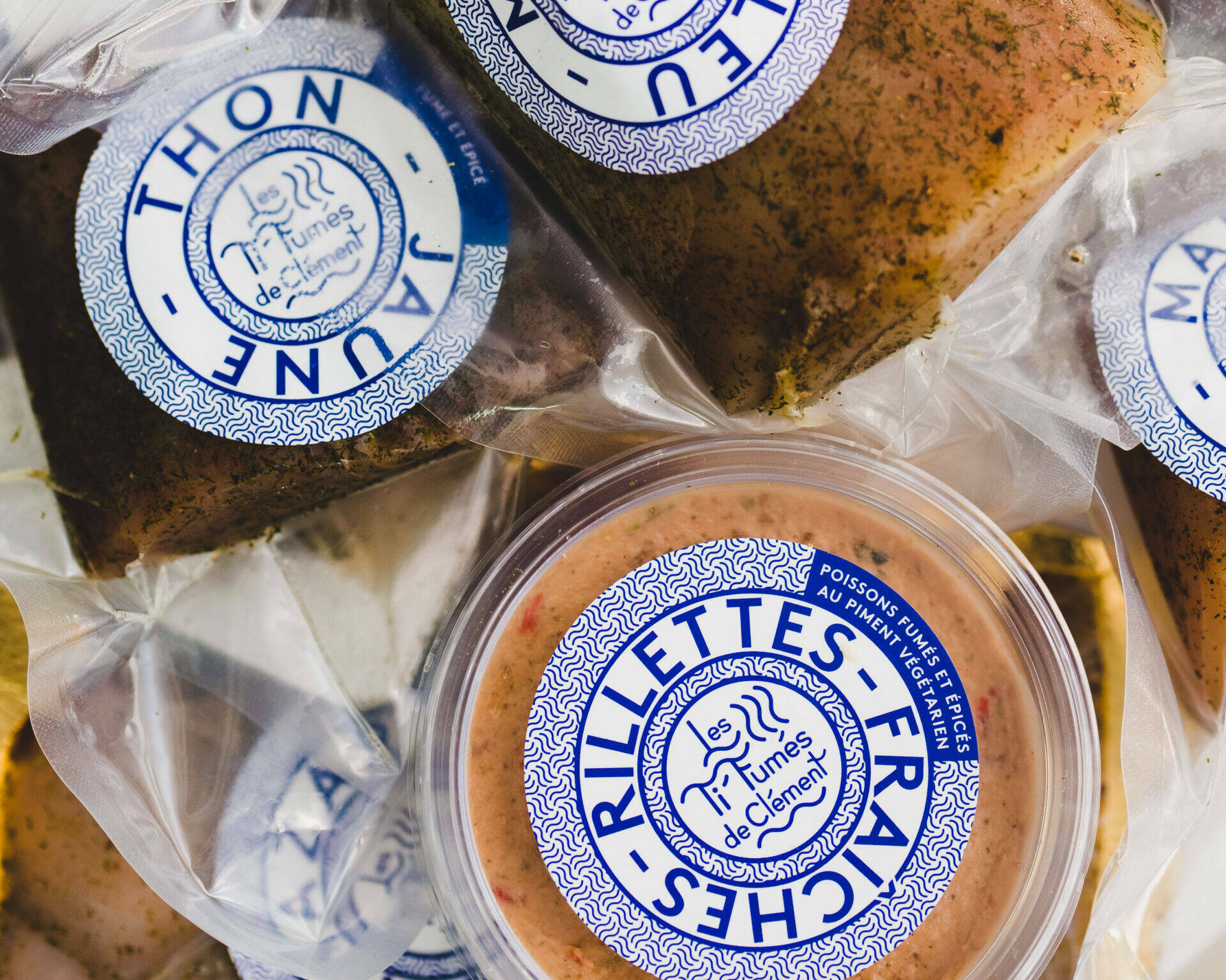 Assortiment de poissons fumés