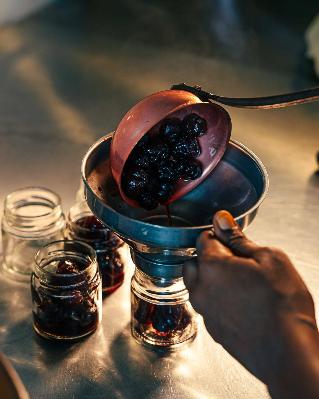 Préparation de la confiture de Surette Cochon