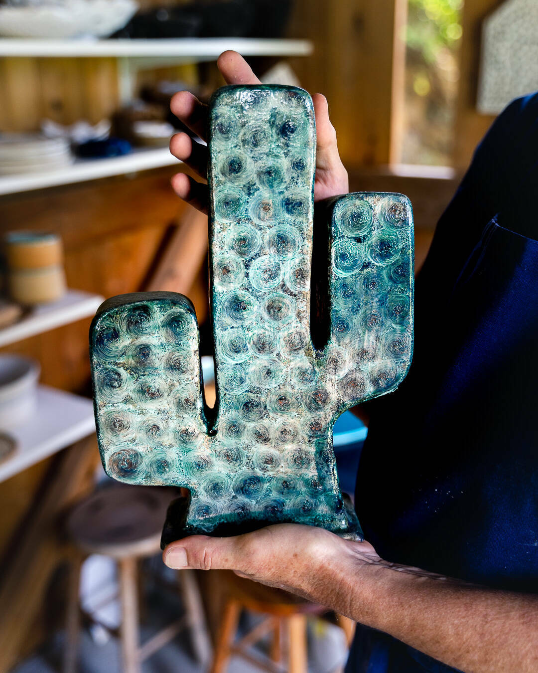 Céramique en forme de Cactus