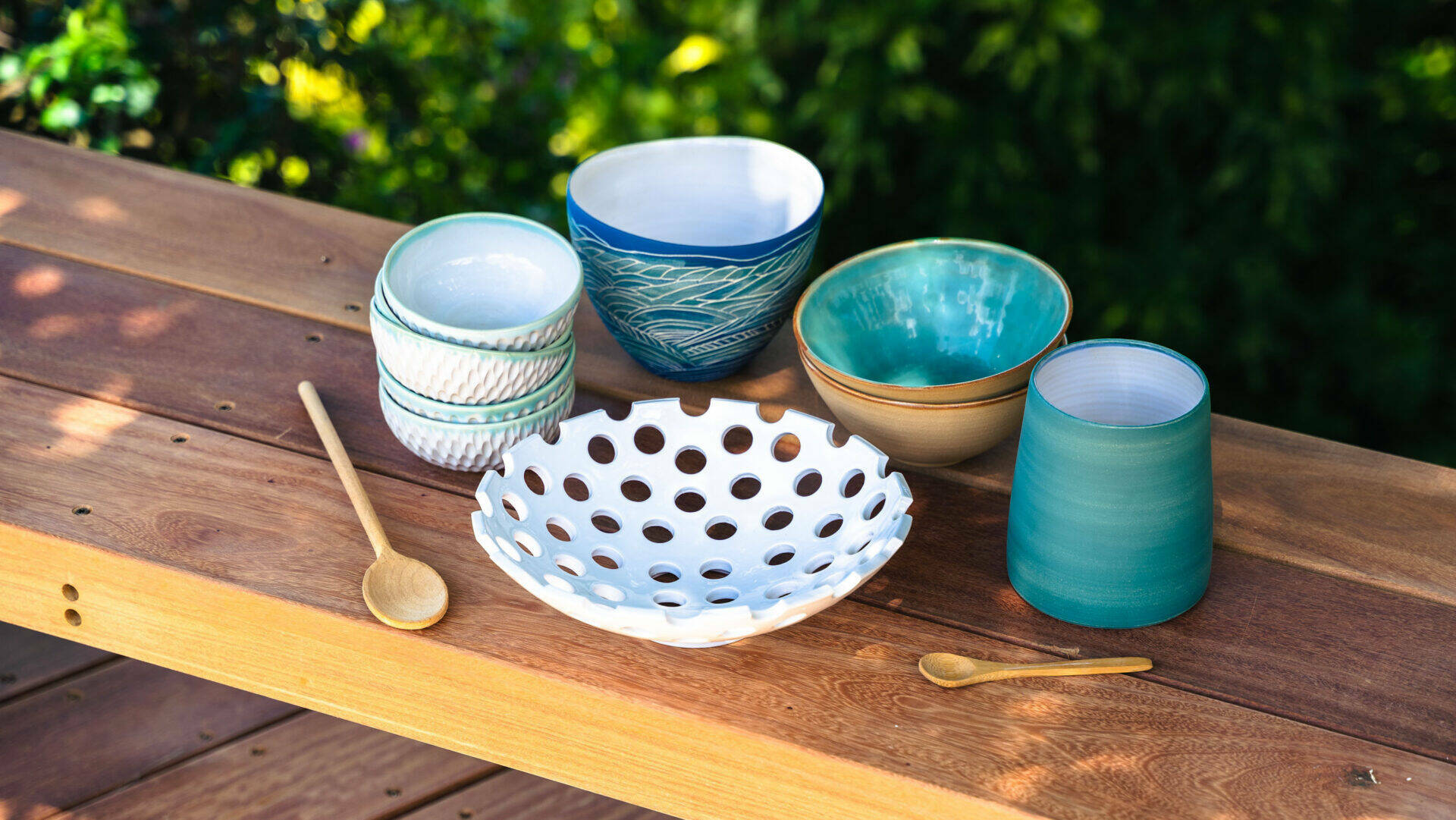 Ensemble de pièces en céramiques