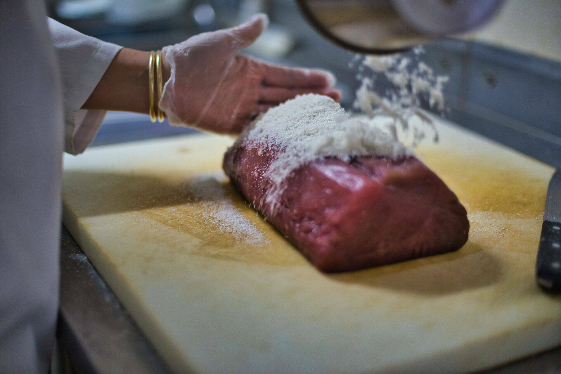 Ensallage du poisson fumé
