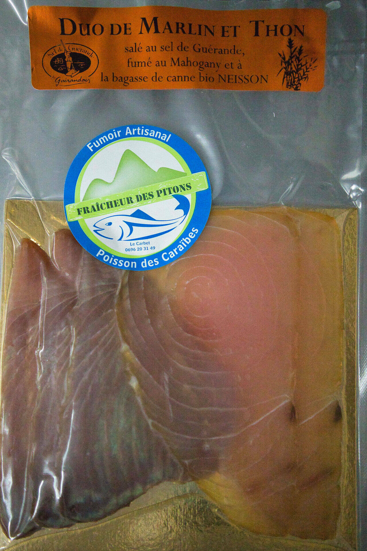 Tranches de poissons fumés