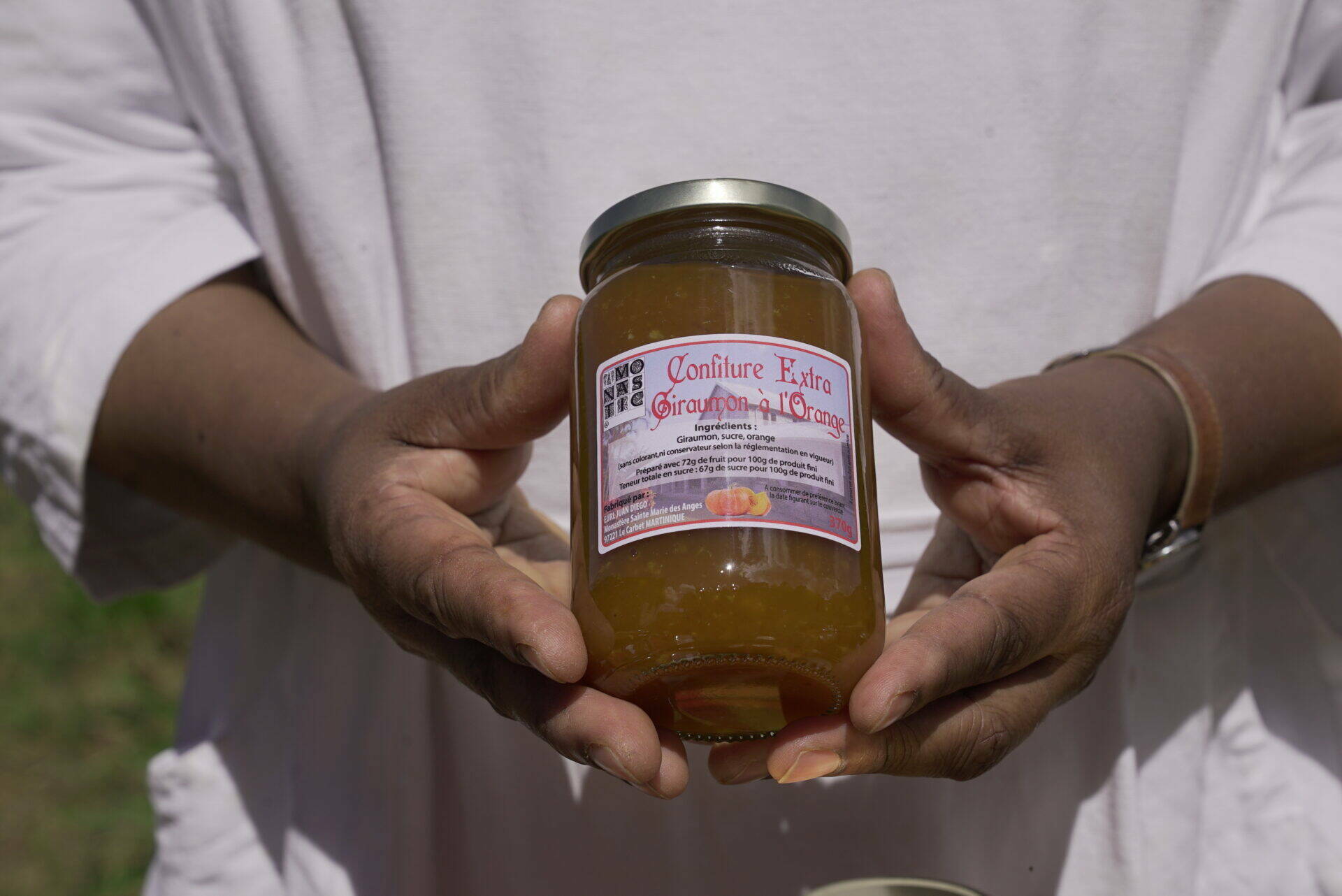 Confiture de Giraumon à l'orange