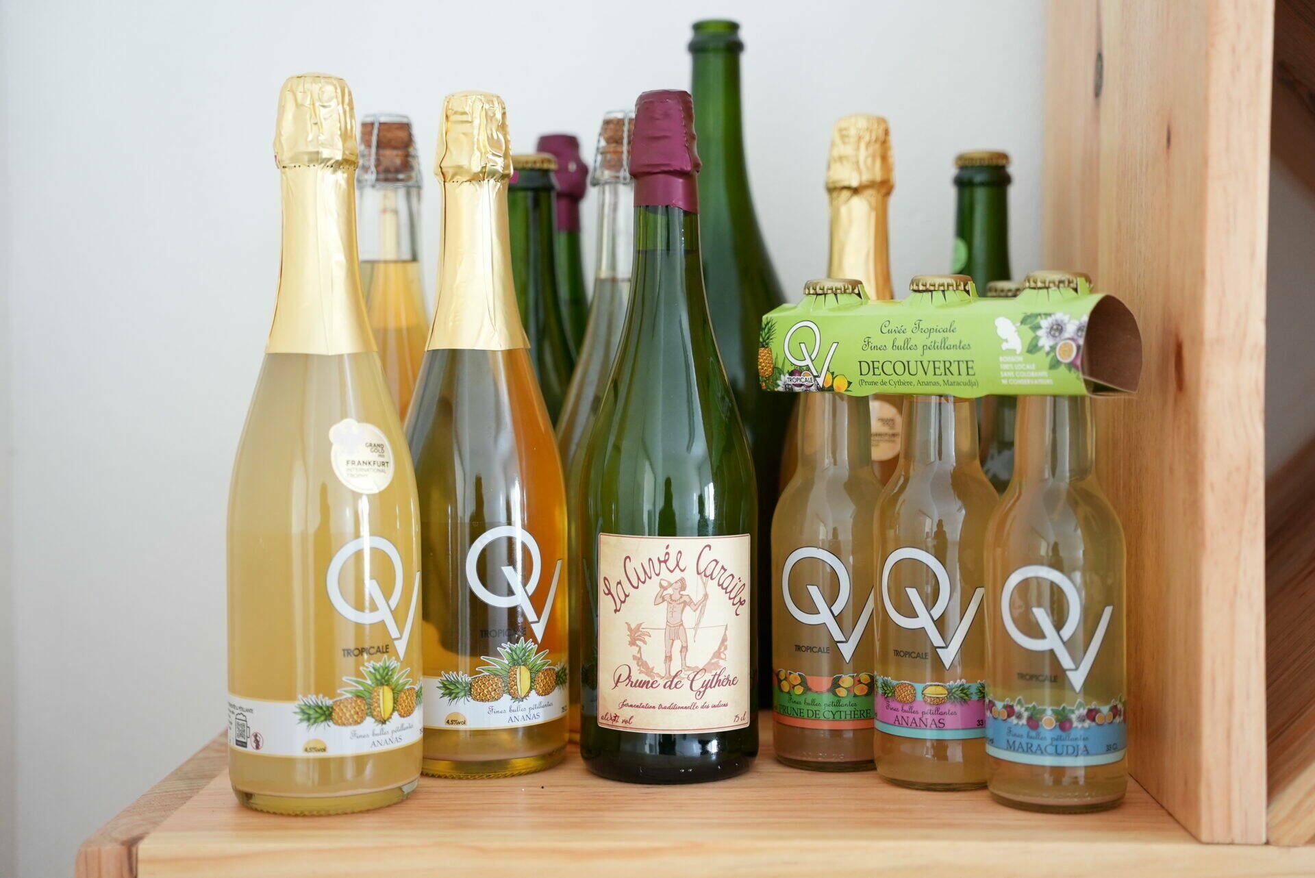 Ensemble de la gamme proposée par QV