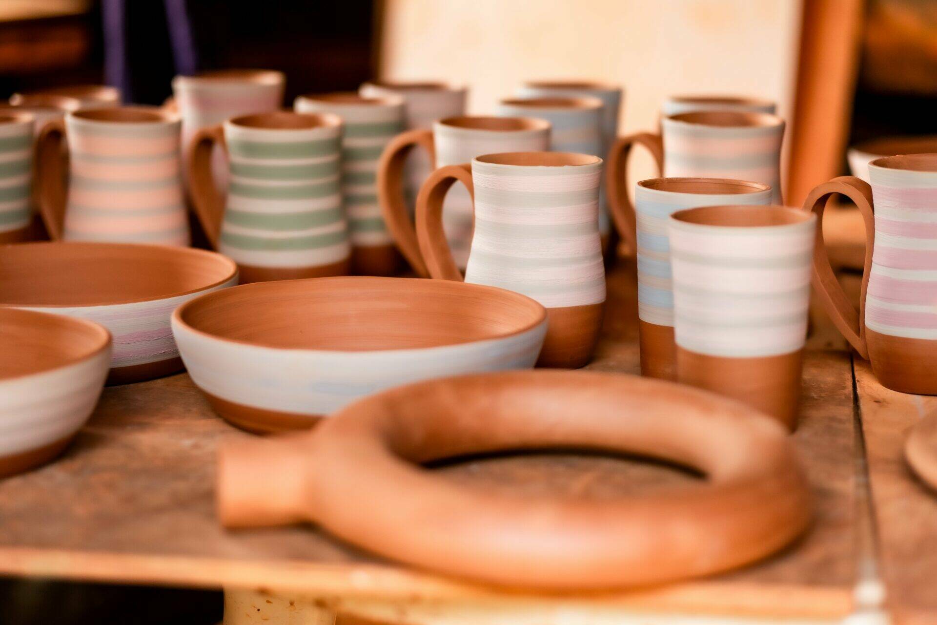 Assortiment de poteries