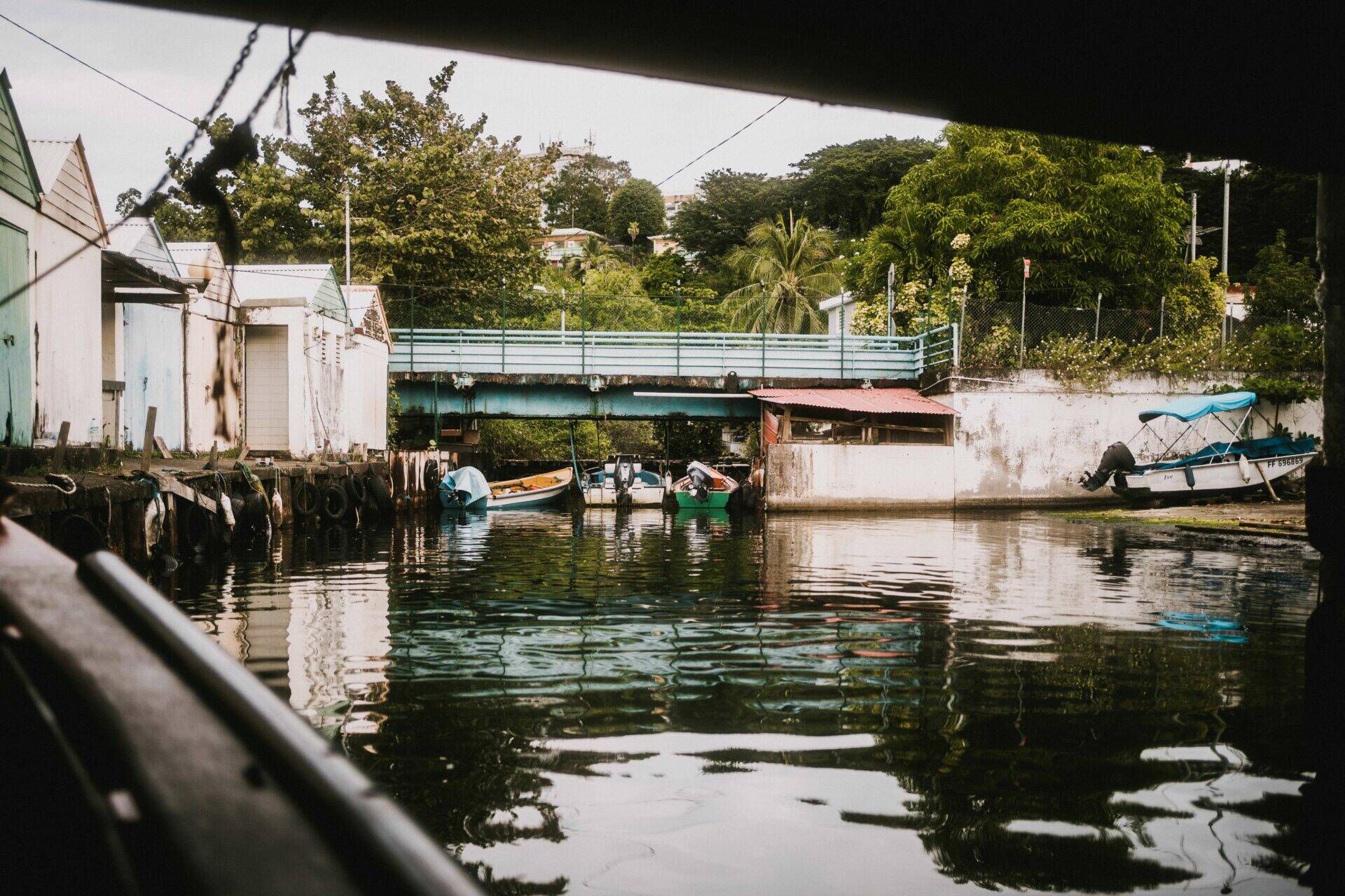 port de pêche à fort de france